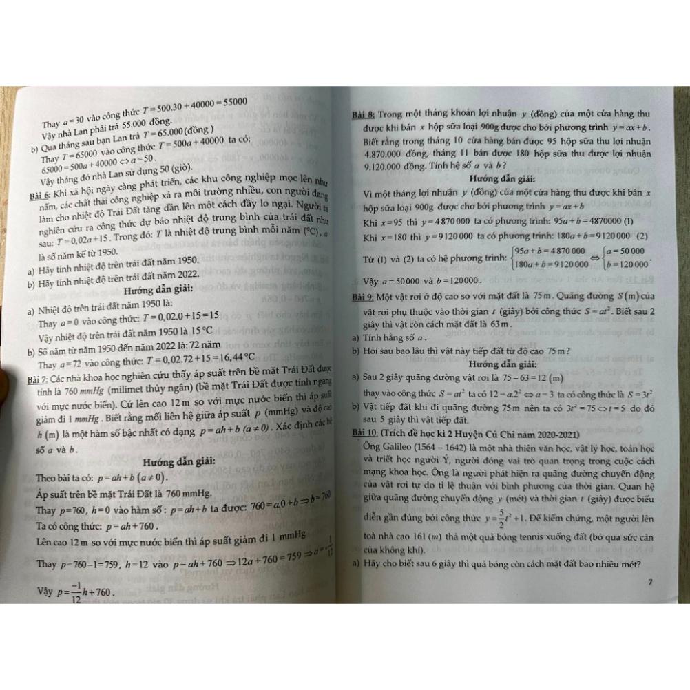 Sách - Phương Pháp Giải Các Dạng Toán Thực Tế Trong Kỳ Thi Tuyển Sinh 10 (PV)