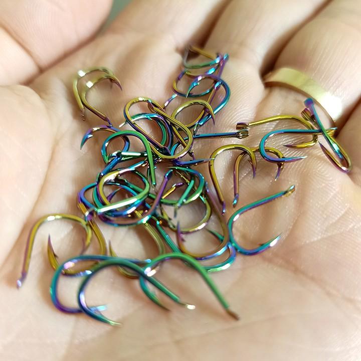 Combo 10 Lưỡi Câu Titan có ngạnh