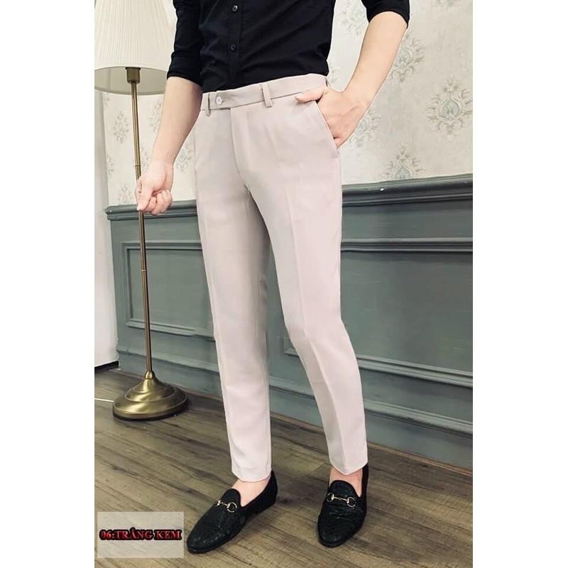 Quần tây nam giản ôm body cao cấp 28--32