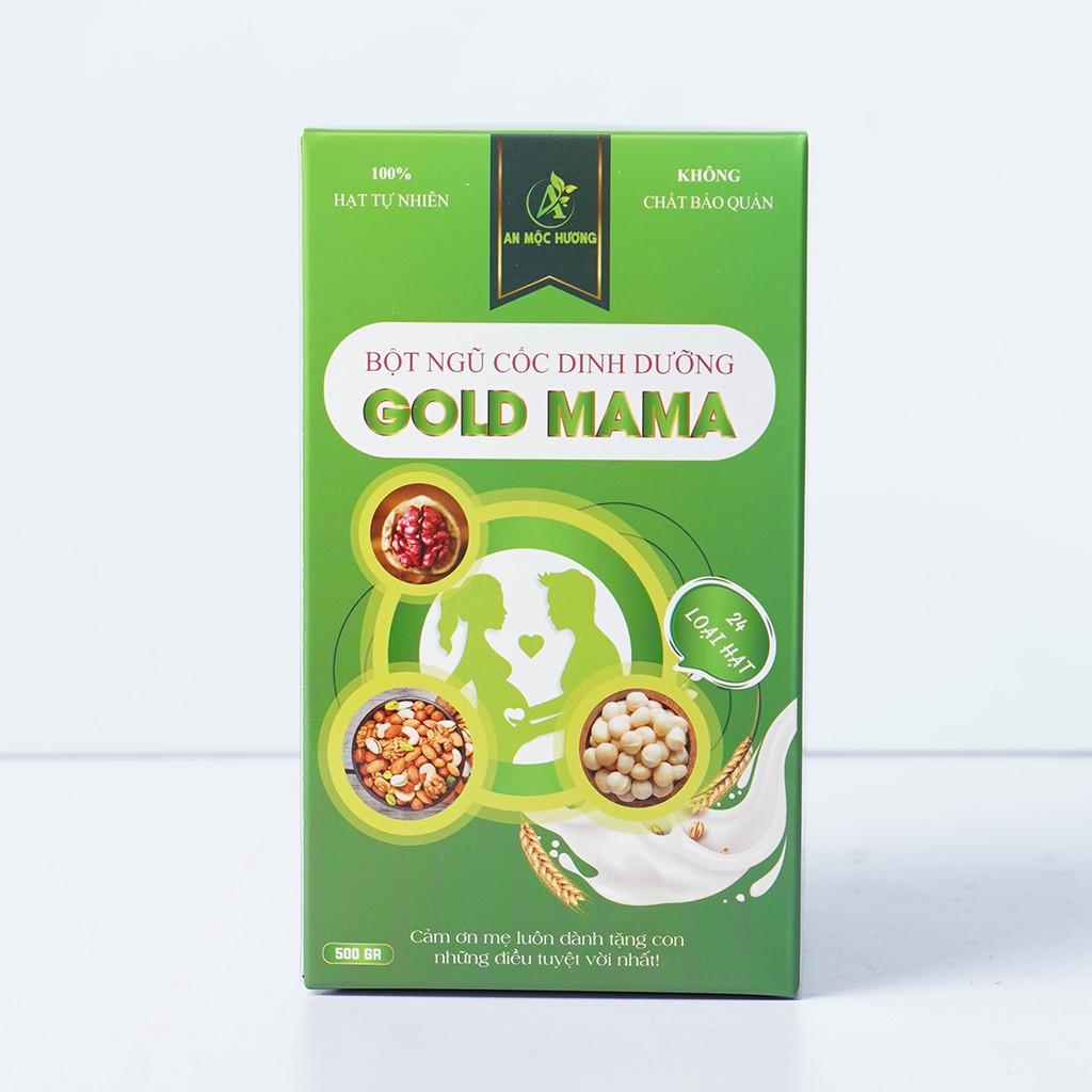 BỘT NGŨ CỐC DINH DƯỠNG GOLD MAMA 24 LOẠI HẠT 1KG (CHO MẸ BẦU, LỢI SỮA)