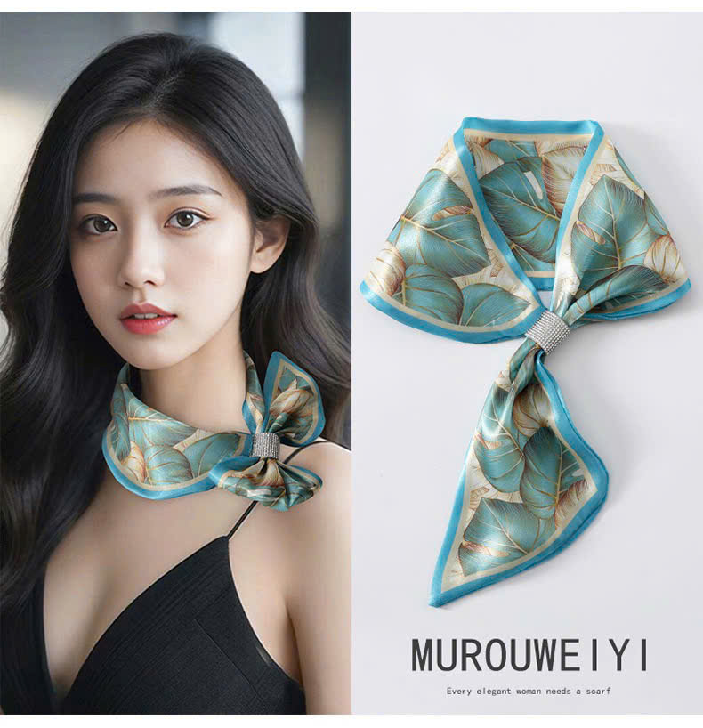KHĂN LỤA DÀI KHĂN QUÀNG CỔ KHĂN CHOÀNG LỤA BĂNG ĐÔ TRANG TRÍ NƠ CAO CẤP ĐA NĂNG SANG TRỌNG THANH LỊCH MÃ 18-38