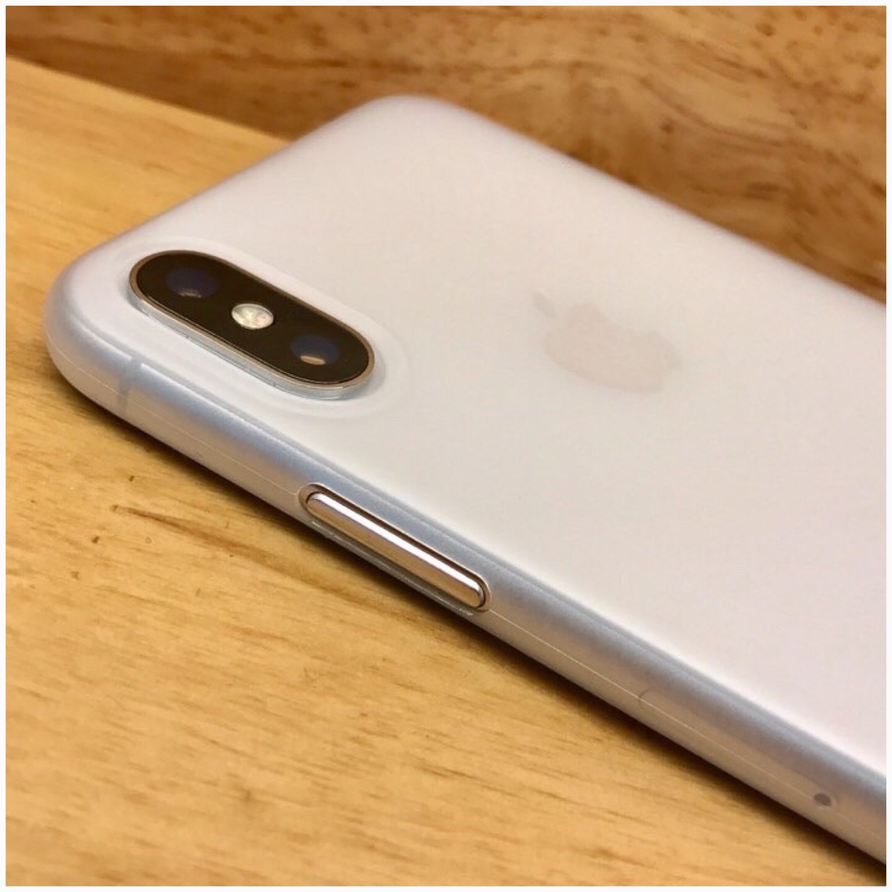 Ốp Lưng Dành Cho iPhone X hiệu Memumi siêu mỏng 0.3 mm - Hàng Nhập Khẩu