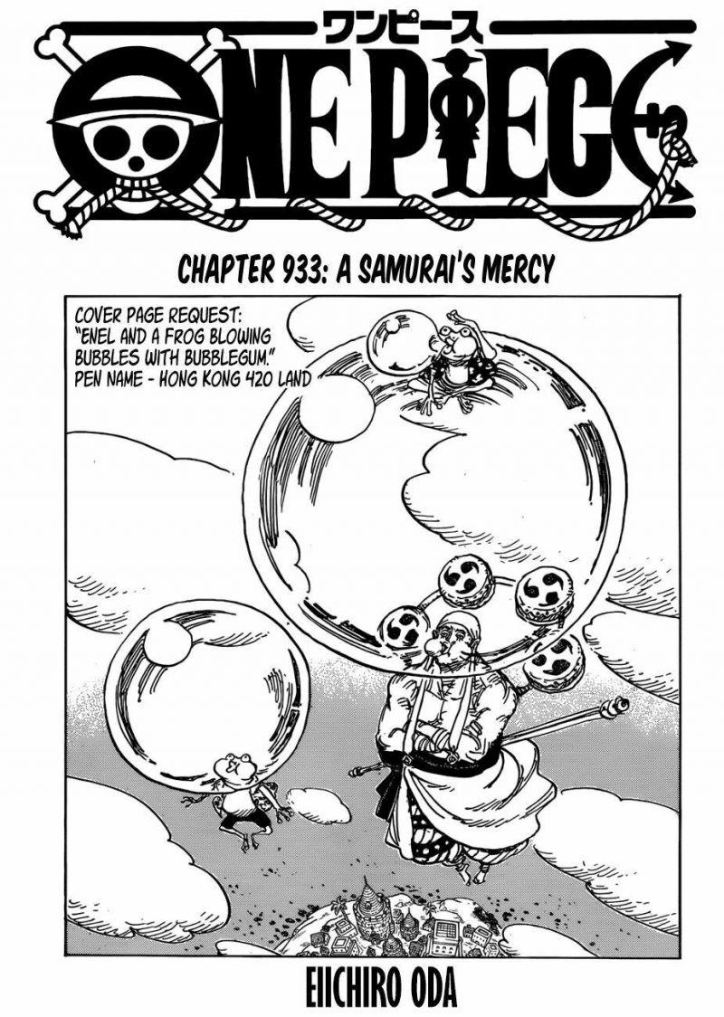 đảo hải tặc - one piece chapter 933 1