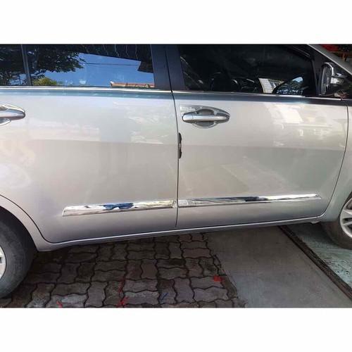 NẸP SƯỜN, NẸP HÔNG XE DÀNH CHO INNOVA 2017-2020,2021 Nhựa ABS Mạ Crom Sáng