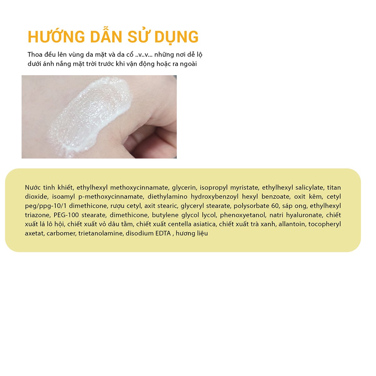 Kem Chống Nắng Chống Thấm Nước Lebelage SPF50+ Pa+++ High Protection Long Lasting Sun Cream Chiết Xuất Lá Lô Hội 30ml