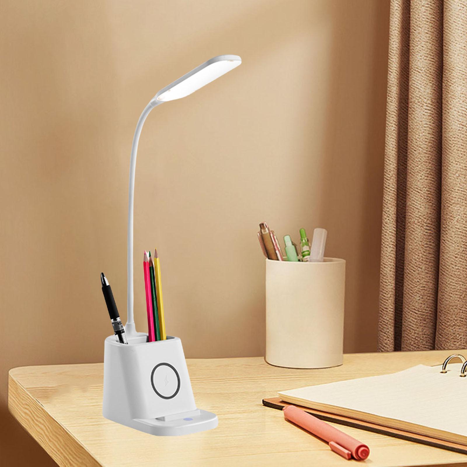 LED Desk Lamp Eye Care Reading Lamp Dimming Multifunctional for Desktop