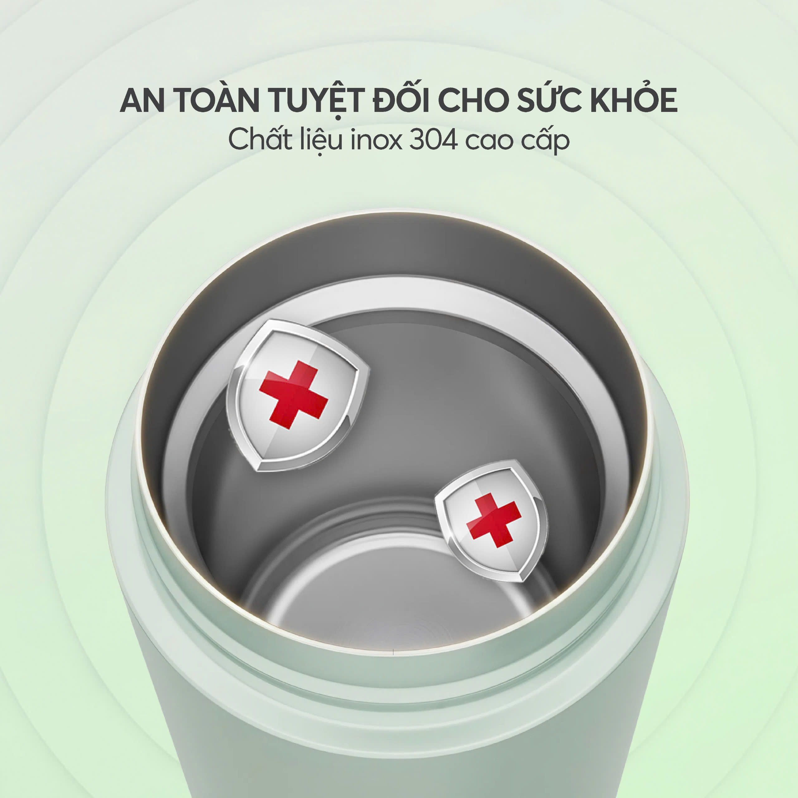 Bình Giữ Nhiệt Gia Đình Elmich EL1292 2L EL1291 1.6L, Hàng Chính Hãng, Inox 304 - JoyMall