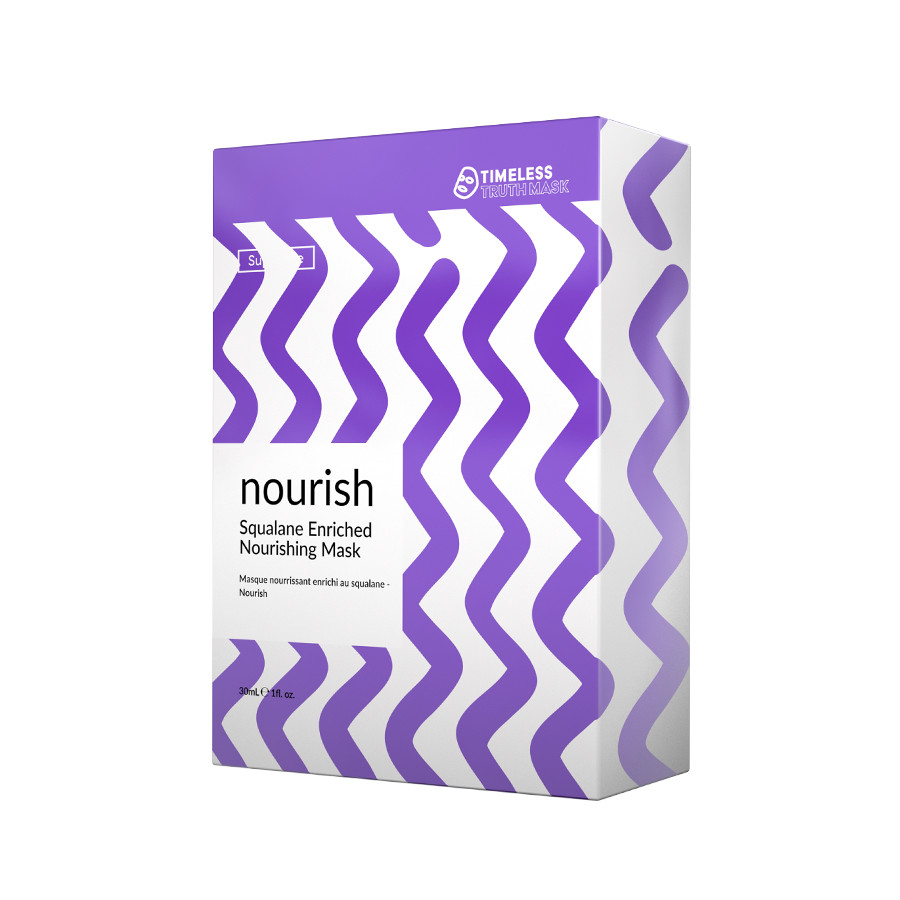 Mặt nạ sợi tơ siêu nhẹ phục hồi và nuôi dưỡng da Squalane Timeless Truth Mask )