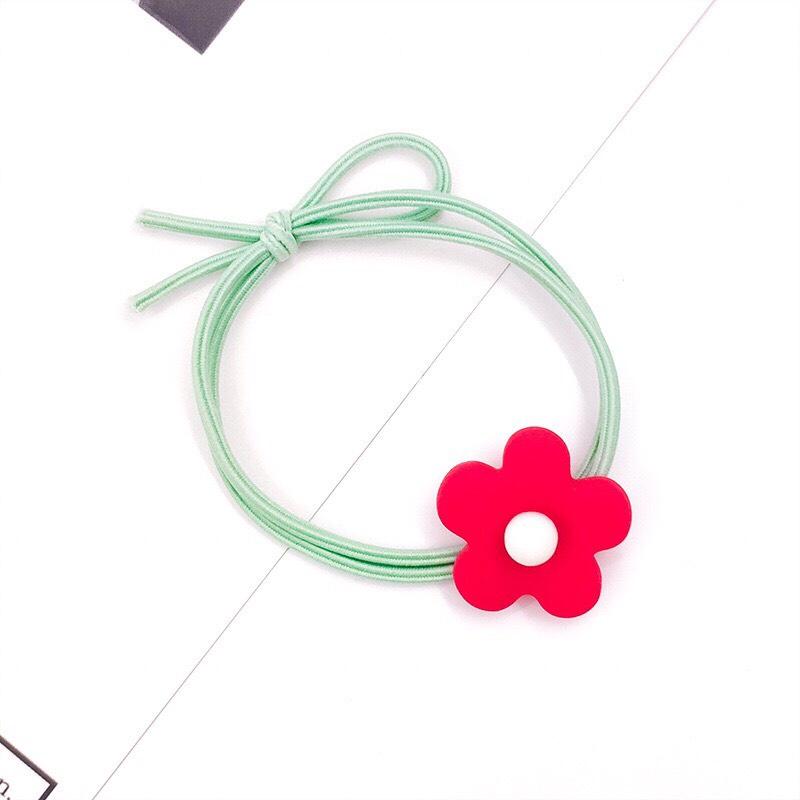 SET5 - DÂY BUỘC TÓC BÔNG HOA XINH TƯƠI NHIỀU MÀU - NUNAM SHOP