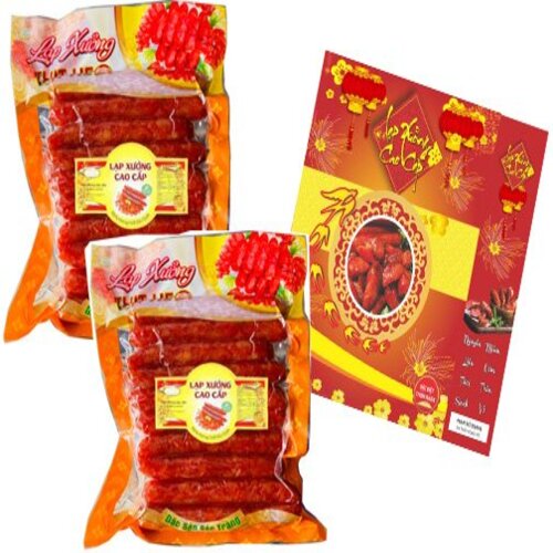 LẠP XƯỞNG HEO TÂN LỘC PHÁT COMBO 1KG - MỖI BỊCH 500G