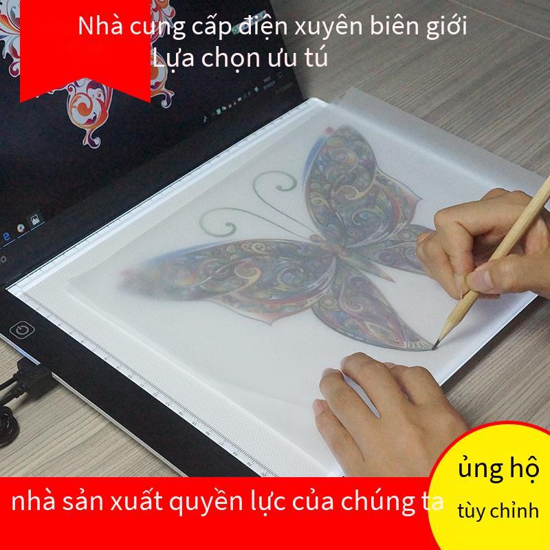Đảm bảo chất lượng thương mại điện tử A4USB sao chép bảng vẽ truyện tranh phác thảo viết ánh sáng dẫn tấm LED sao chép bảng