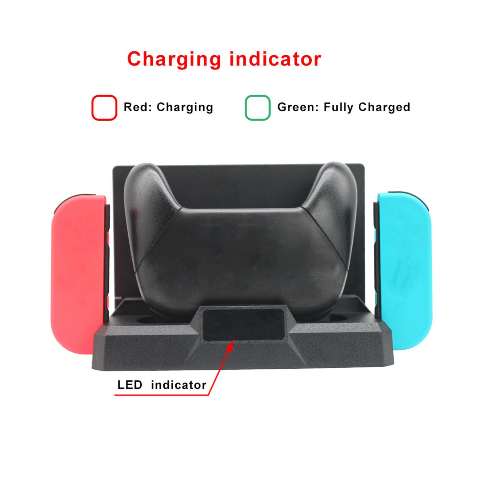 Controller Charging Dock Replacement Charger Charging Stand for Games