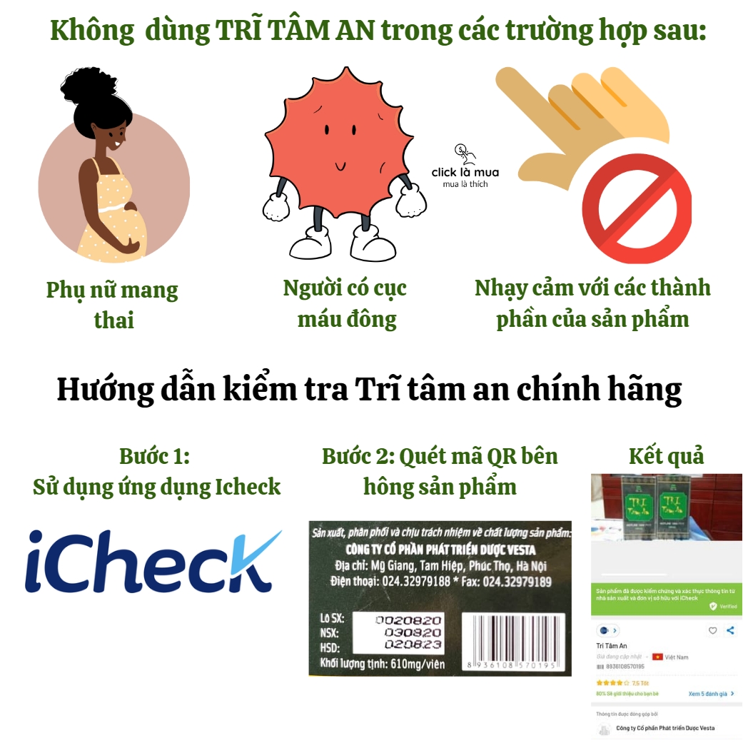 Giảm táo bón, nhuận tràng, co búi Trĩ tâm an giảm phù nề, các triệu chứng của trĩ, tăng cường sức bền mạch máu 60 viên