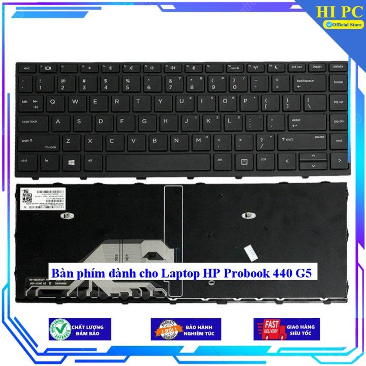 Bàn phím dành cho Laptop HP Probook 440 G5 - Phím Zin - Hàng Nhập Khẩu