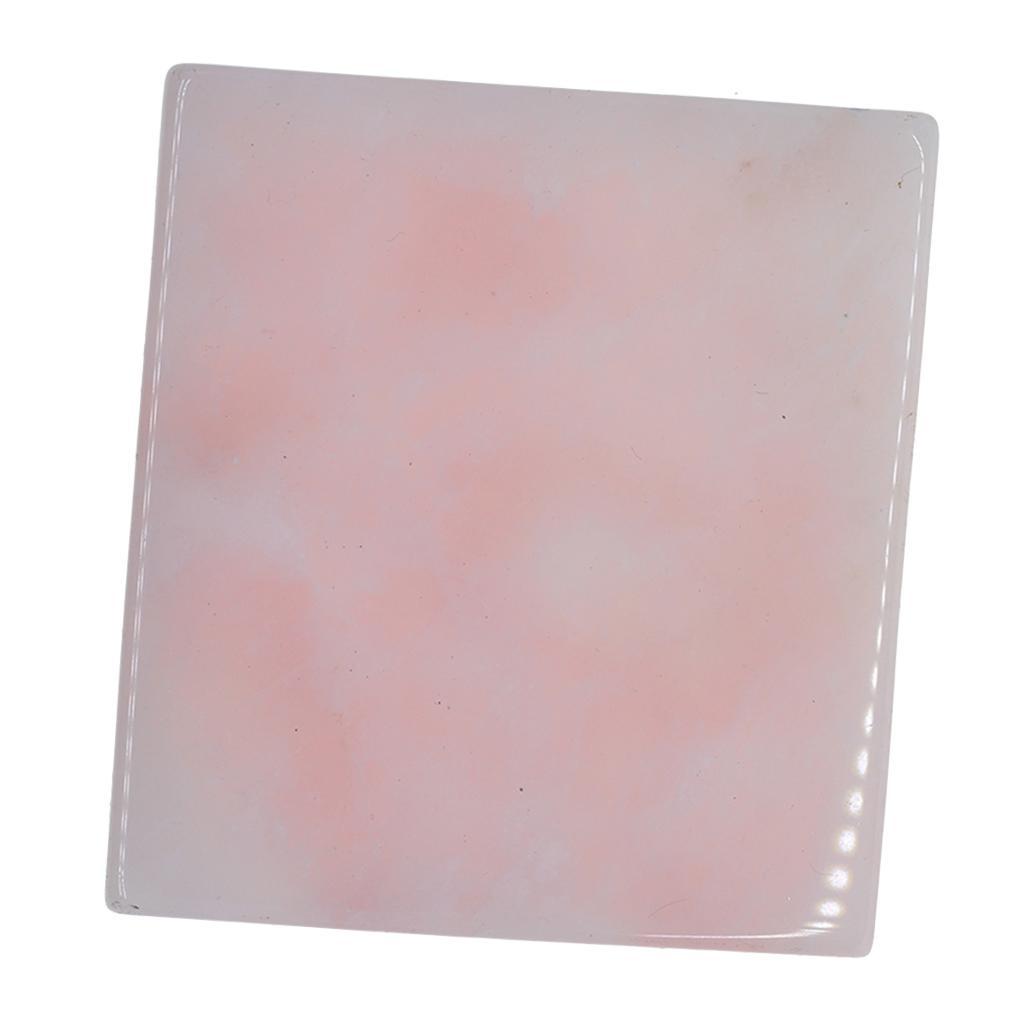 Agate Slices Stones, Pendant, Coasters Cup Mat, 6mm-7mm / 0.24 - 0.28inch, Square Irregular for Jewelry Making, Home Decoration, DIY Pendant Craft