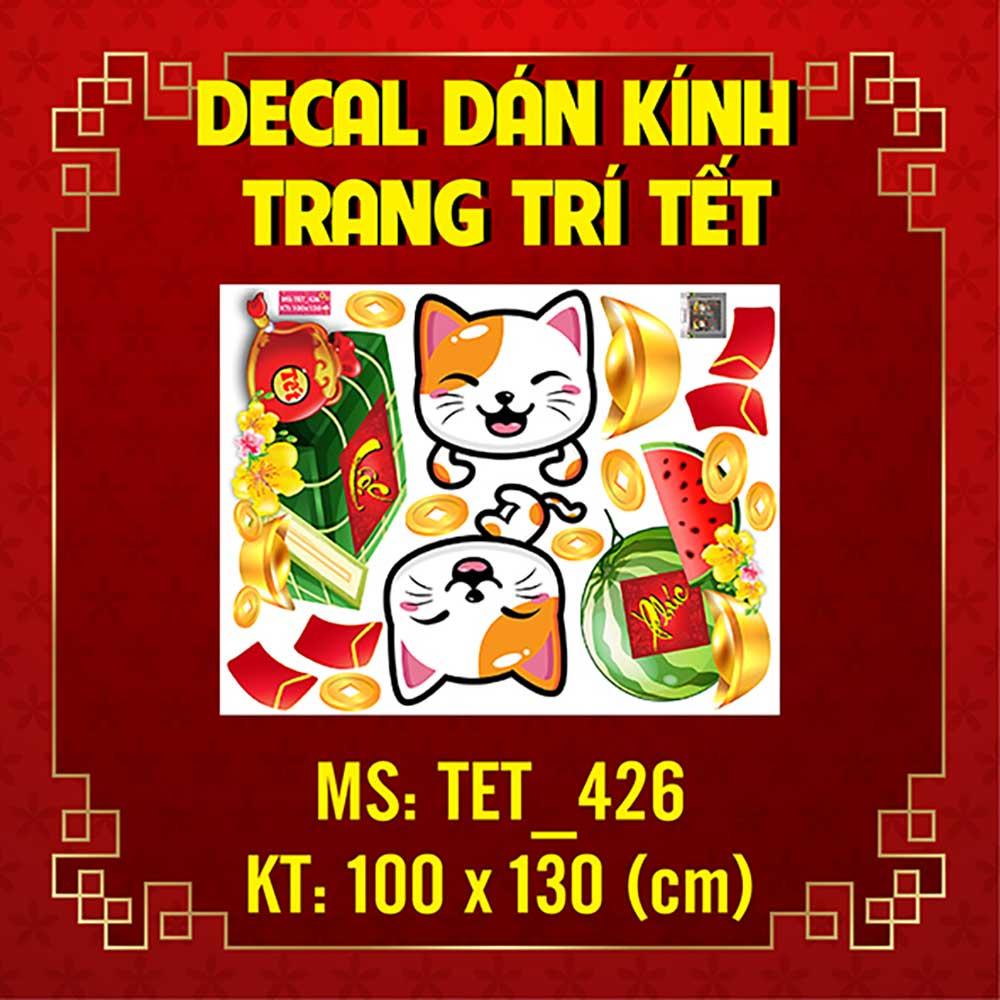 DECAL TRANG TRÍ TẾT 2023 COMBO SỐ 60