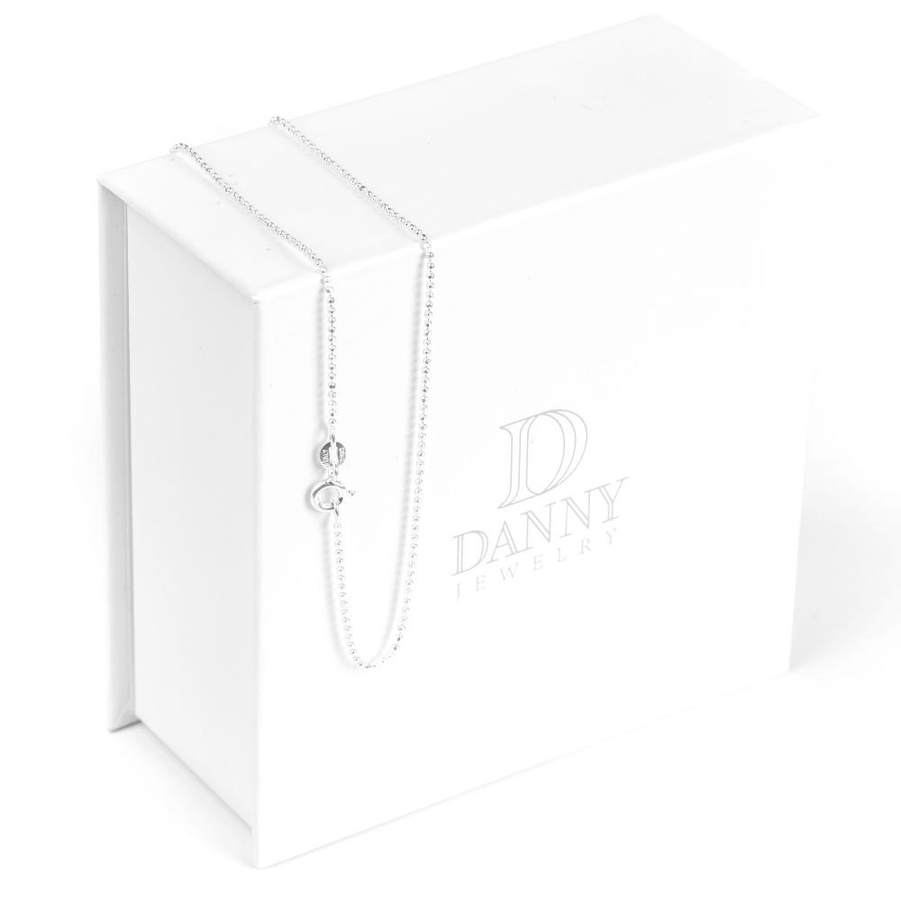 Dây Chuyền Nữ Danny Jewelry Bạc 925 Xi Bạch Kim