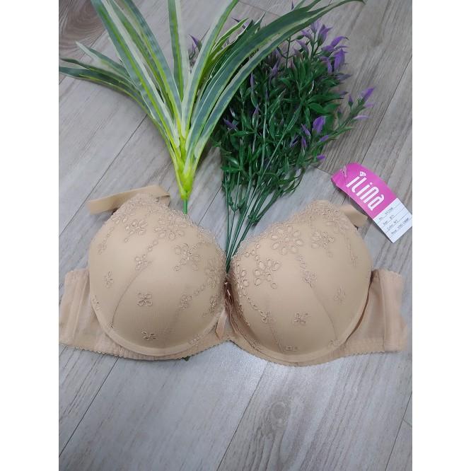 Áo lót nữ nâng ngực ILINA BON BON 3508 mút dày phối ren