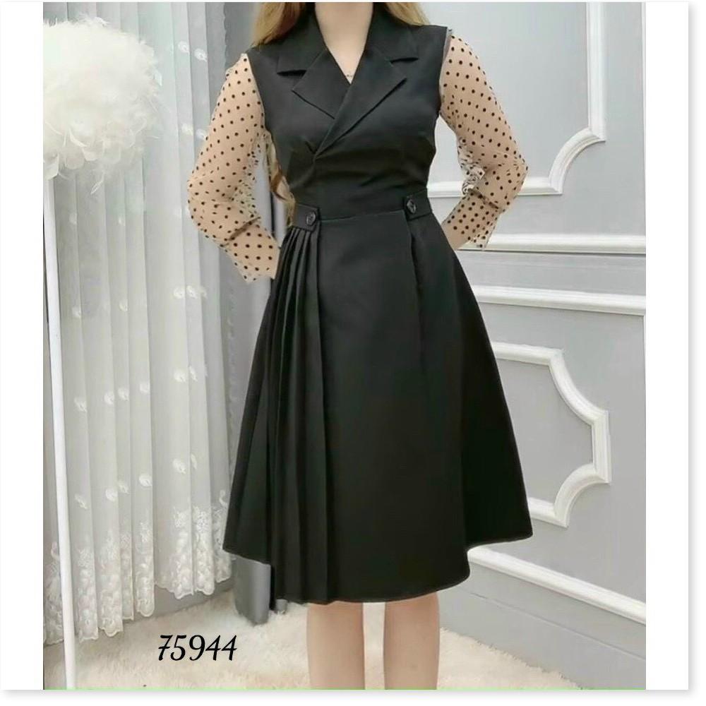 ĐẦM FORD TAY DÀI,CHẤT LIỆU VÃI THOÁNG MÁT,HỌA TIẾT TRƠN NHƯNG KHÔNG KÉM PHẦN SANG TRỌNG 1HIT1 FASHION