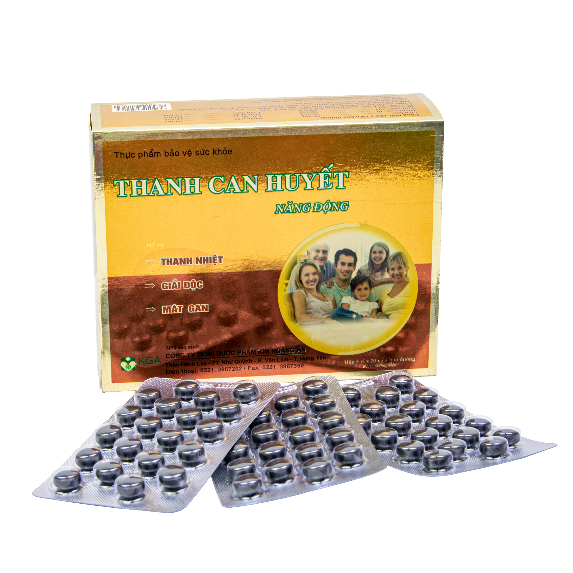 Thanh Can Huyết Năng Động – Hỗ trợ thanh nhiệt, giải độc, mát gan