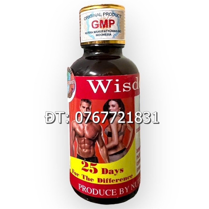 Wisdom Weight nhập khẩu Indonesia - 1 hộp gồm 25 viên - Mã số 1547
