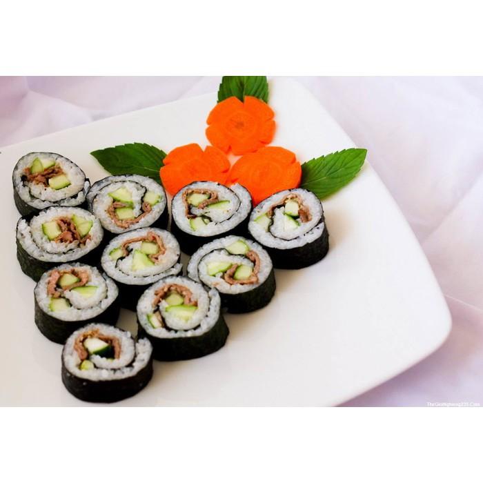 Rong biển cuộn cơm, Kimbap 100 lá gói 230g - NKF