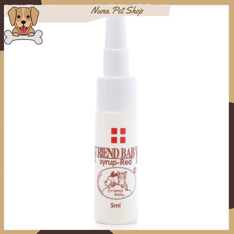 Siro uống chống giun sán cho chó mèo Friend Baby 5ml