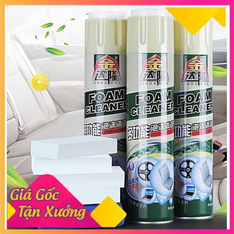 Chai Xịt Bọt Tuyết Vệ Sinh Ô Tô / Xe Hơi Foarm Cleaner 650ml  TP'S