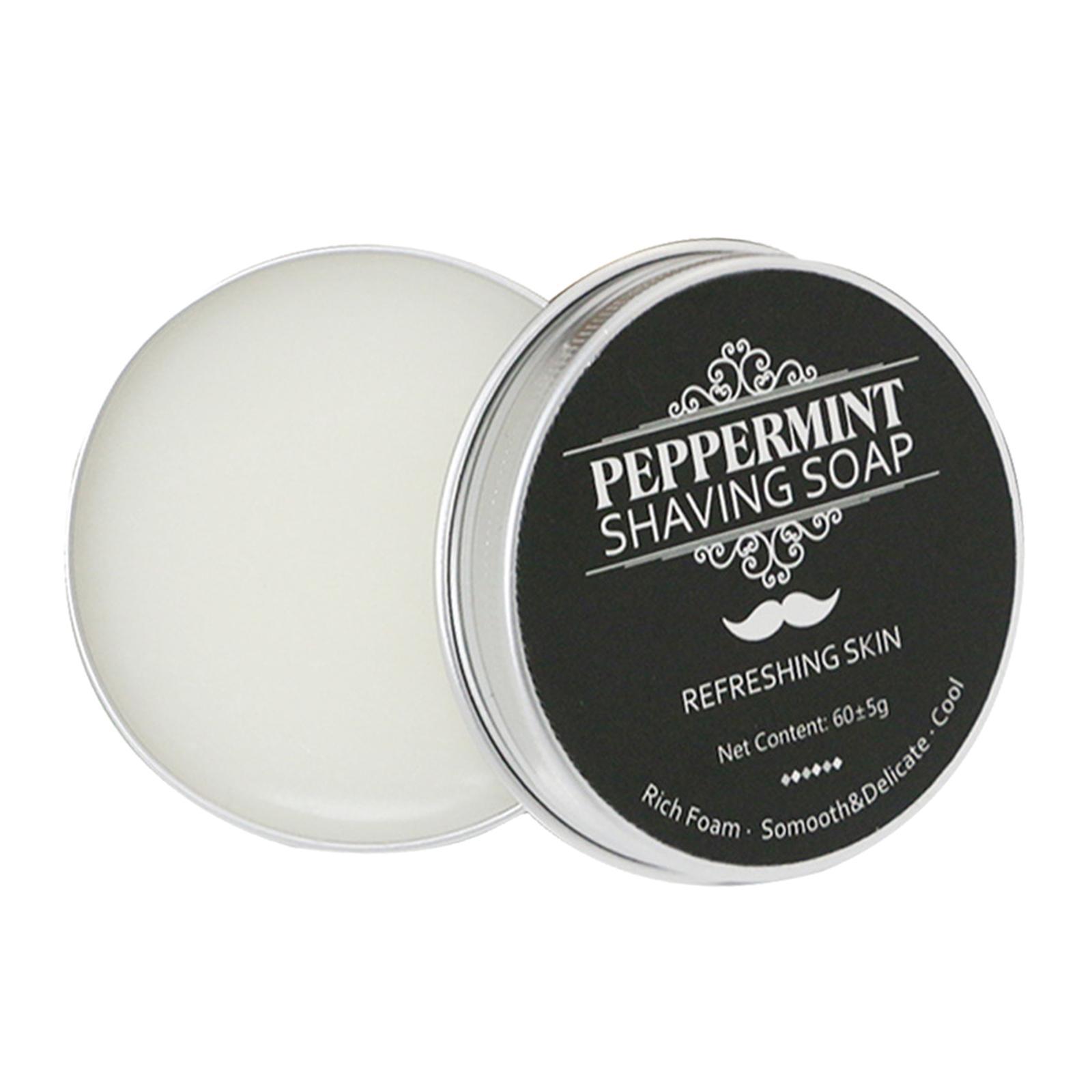 2X Men's Shaving Soap Cream Gentle in Aluminum Boxed Provides Smooth Shave