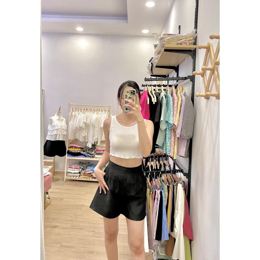 Quần short xếp ly - Quần short nữ đủ màu đủ size form siêu đep size S-M-L-XL