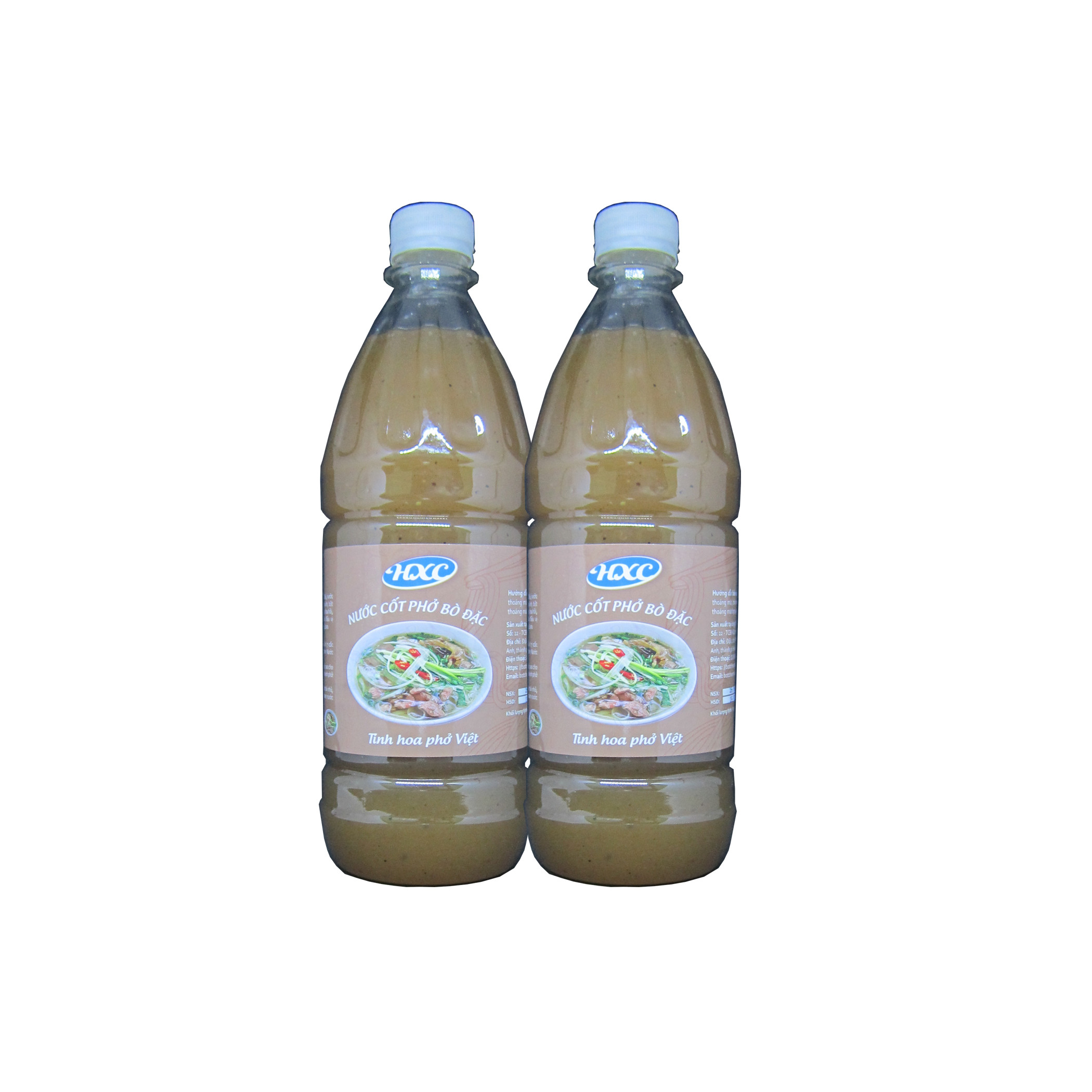 Combo 2 chai Nước Cốt Phở Bò Cô Đặc 1 kg