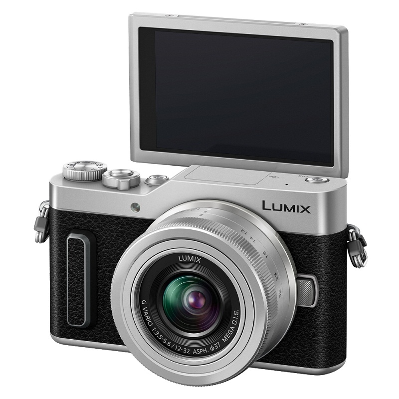 Máy ảnh Panasonic Lumix GF10 + kit 12-32MM (Bạc) + Pin + Quà tặng : Túi, thẻ nhớ - Hàng Chính Hãng