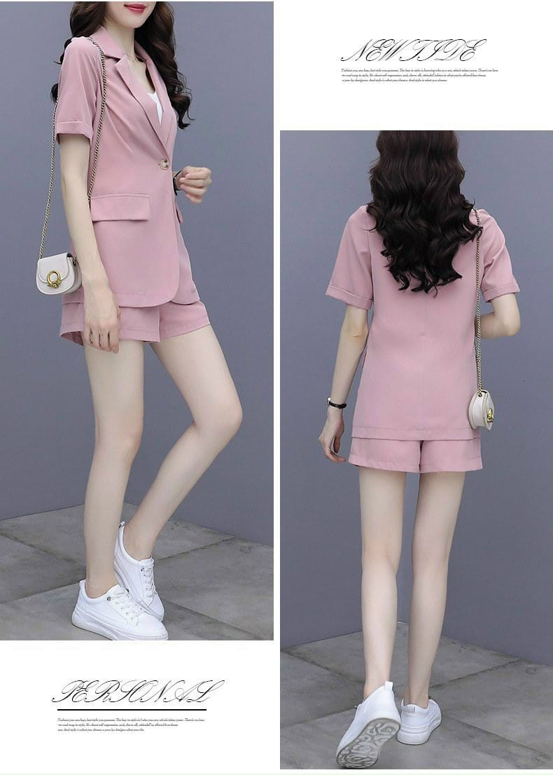 SET VEST SHORT KÈM ÁO THUN