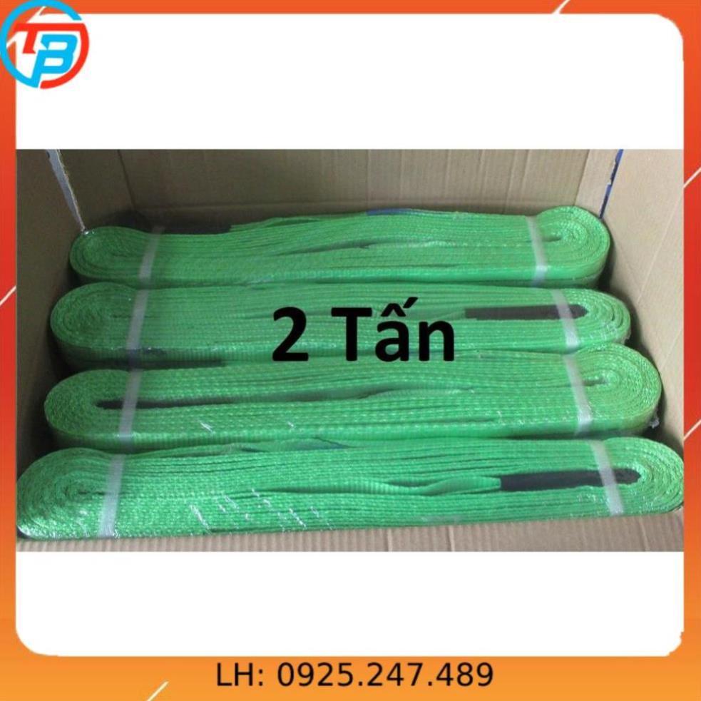 Dây cáp vải cẩu hàng 2 Tấn - bản 50mm - Hệ số 5:1 - 5 Mét CÁP THÉP Thái Bình VinàN