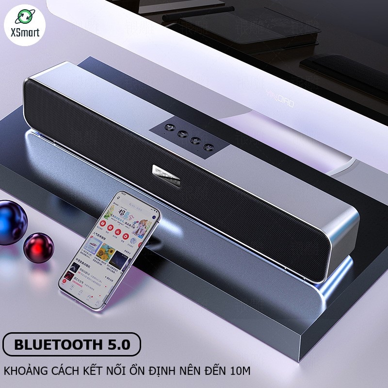 Loa Bluetooth Không Dây Cao Cấp XSmart A36 PRO BASS 2021 Âm Thanh Nghe Nhạc Siêu Đã Tương Thích Điện Thoại Máy Tính Laptop Tivi - Hàng Chính Hãng