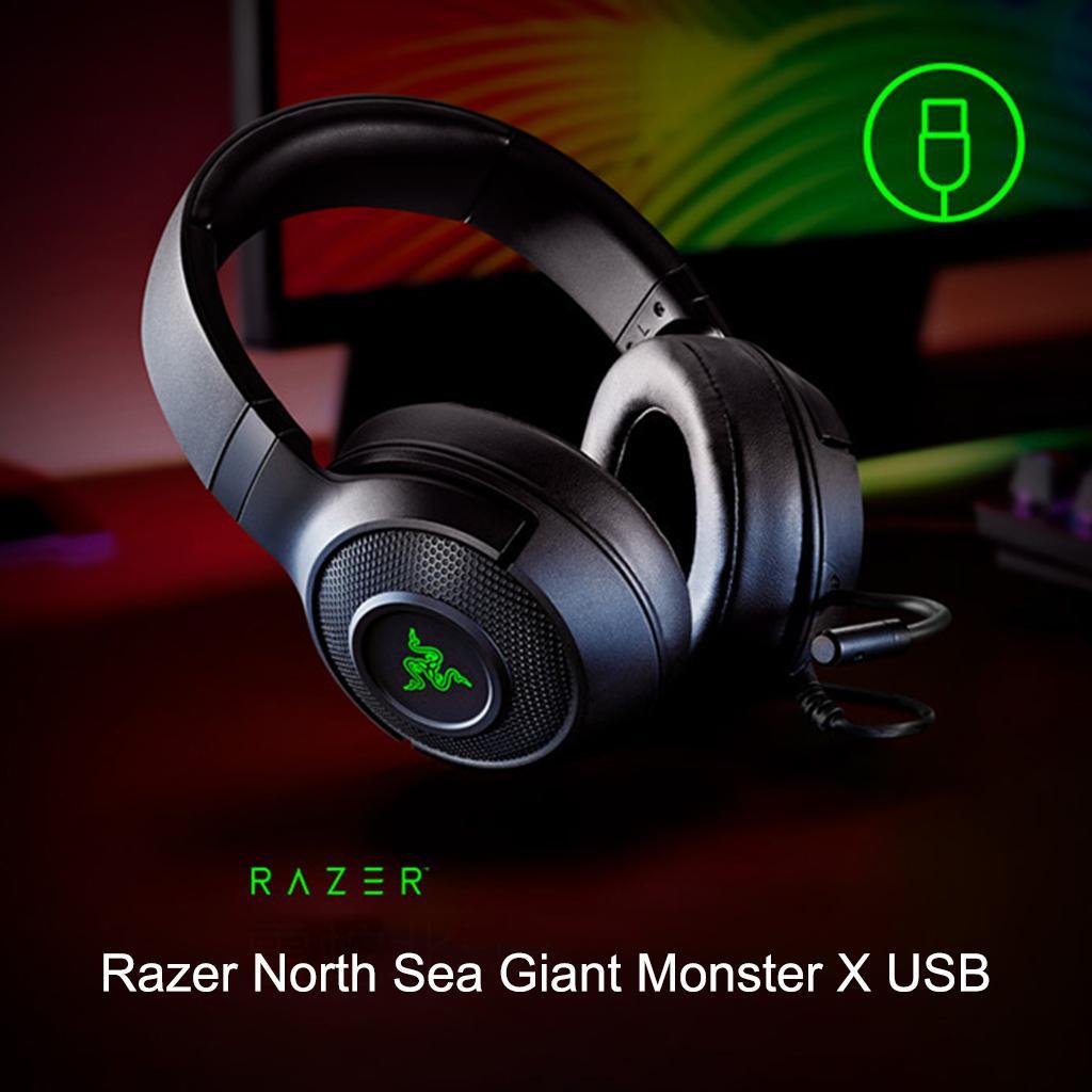 Universal USB Stereo Headphones Headset Microphone Over Ear for Laptop