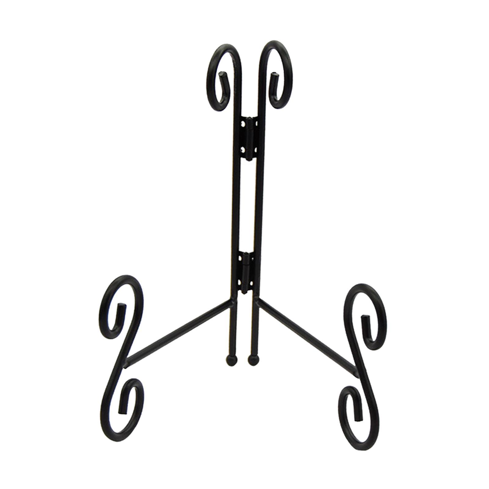 Easels Display Stand, Picture Frame Stand, Art Desktop Photo Dishes Stand, Dish Rack Book Plate Holder for Decorative Plate, Book Artworks Photo