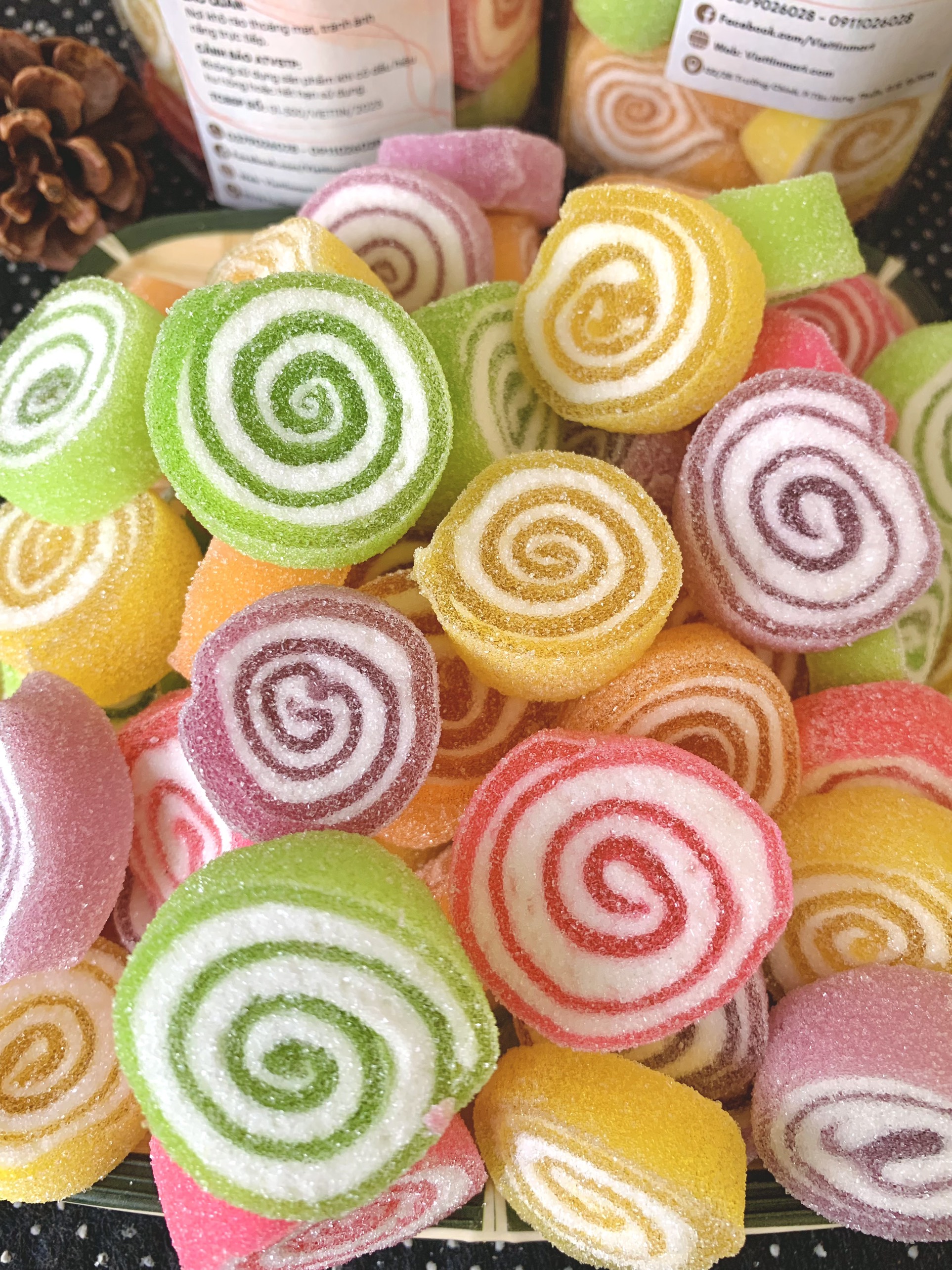 Kẹo Dẻo Xoắn Hương Trái Cây VietTin Mart