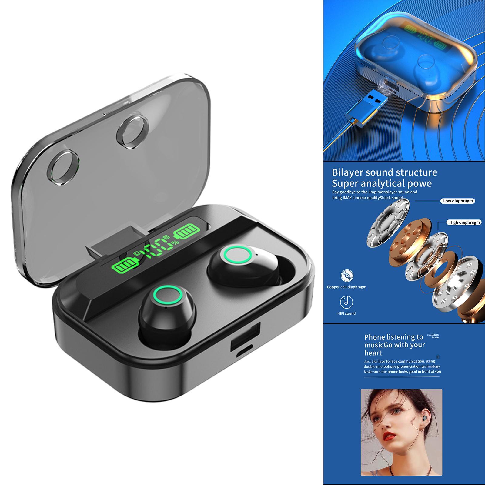 In-Ear Earphones Bluetooth True Wireless Display