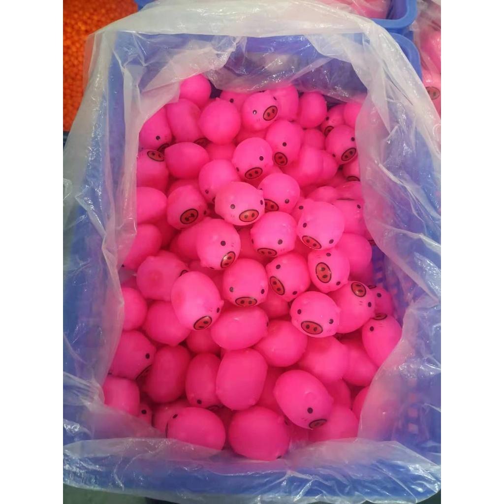 Squishy Mochi hình HEO HỒNG lợn mềm mịn dễ thương chân thực giảm stress co dãn đàn hồi ngộ nghĩnh bóp giải trí