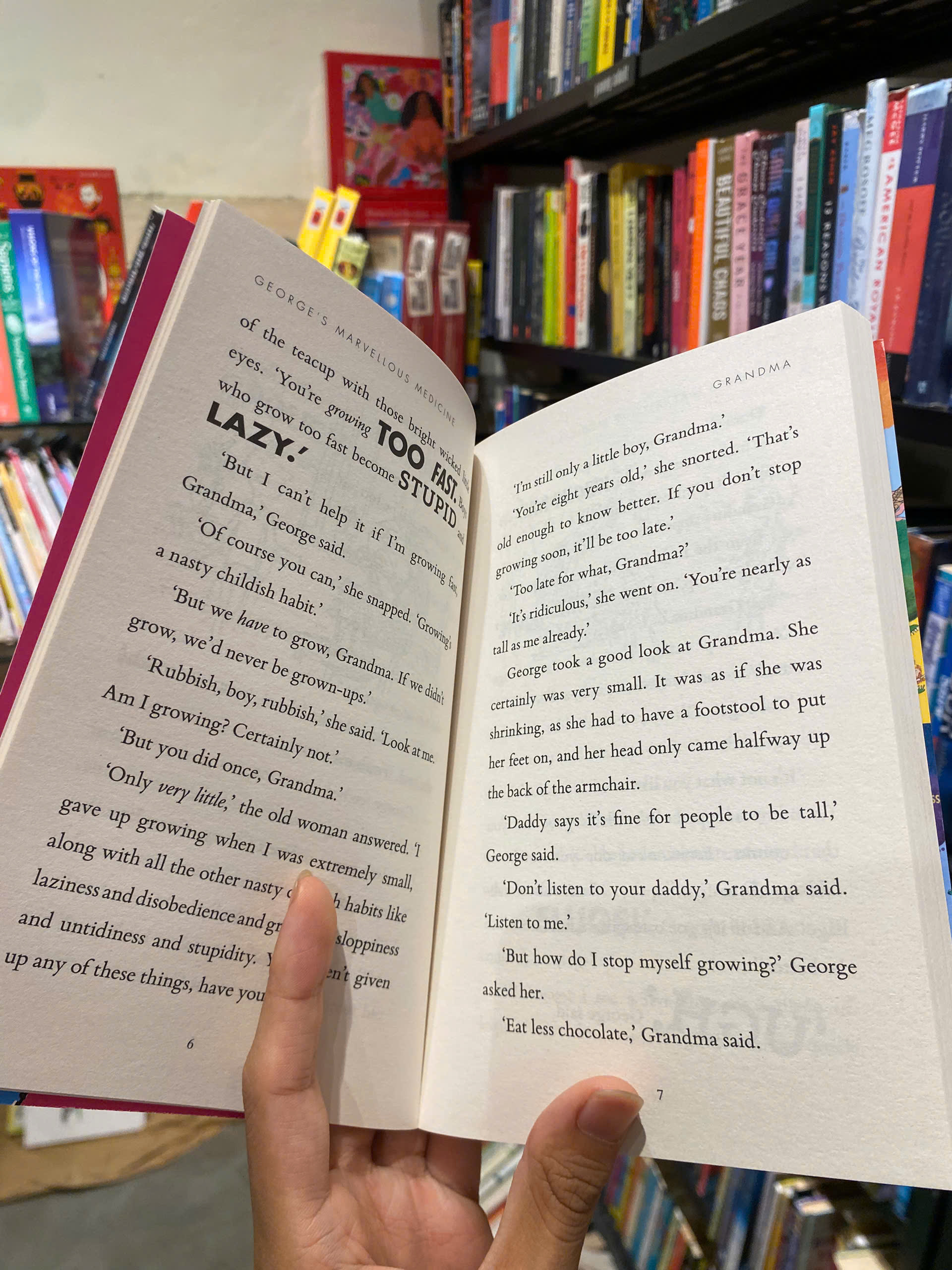 Sách - George's Marvelous Medicine by Roald Dahl | English Childrens Novel / Ngoại văn Trẻ em