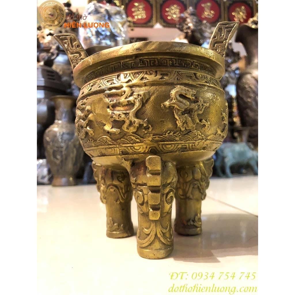 Nồi Trầm Bằng Đồng Cao 16cm, Nặng 1,5kg