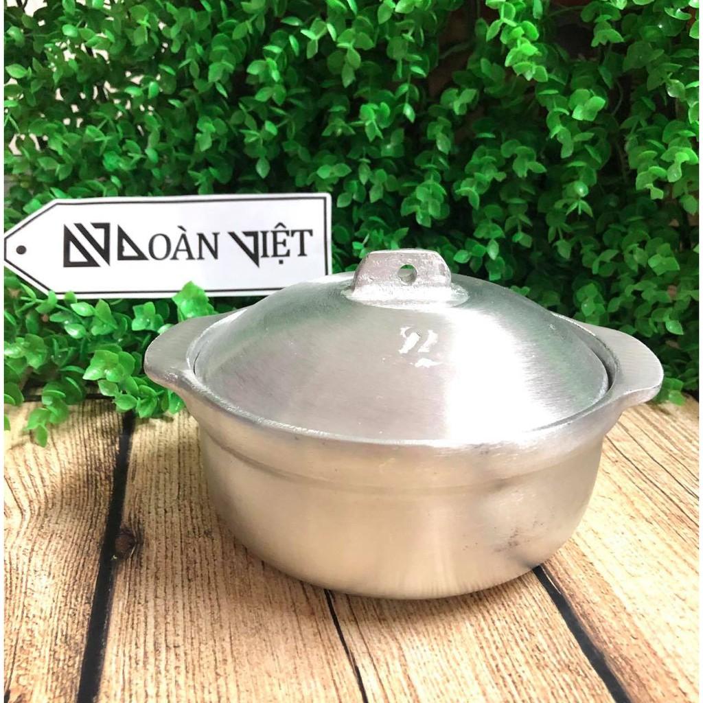 Nồi Gang KHO THỊT CÁ dày bóng SIÊU ĐẸP - Nồi Cơm CHIÊN 15cm Sâu Lòng - Đúc Nguyên Khối thủ công. Dụng cụ gia dụng nấu ăn phụ hợp mọi gia đình Nhà Hàng