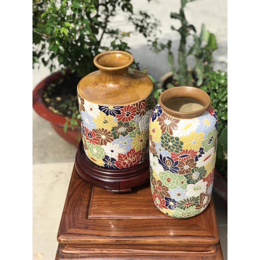 Bình Bách Hoa HN Gốm Sứ Nam bộ 01