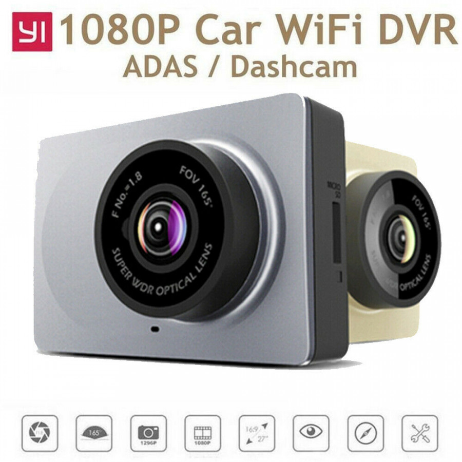 Camera hành trình YI Smart Dashcam 2K phiên bản quốc tế - Hàng chính hãng