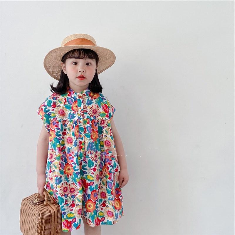 VT71 Size90-130(10-25kg) jum cho bé gái-đồ bay (vải thô Hàn Quốc mát mịn) Quần áo trẻ em quảng châu