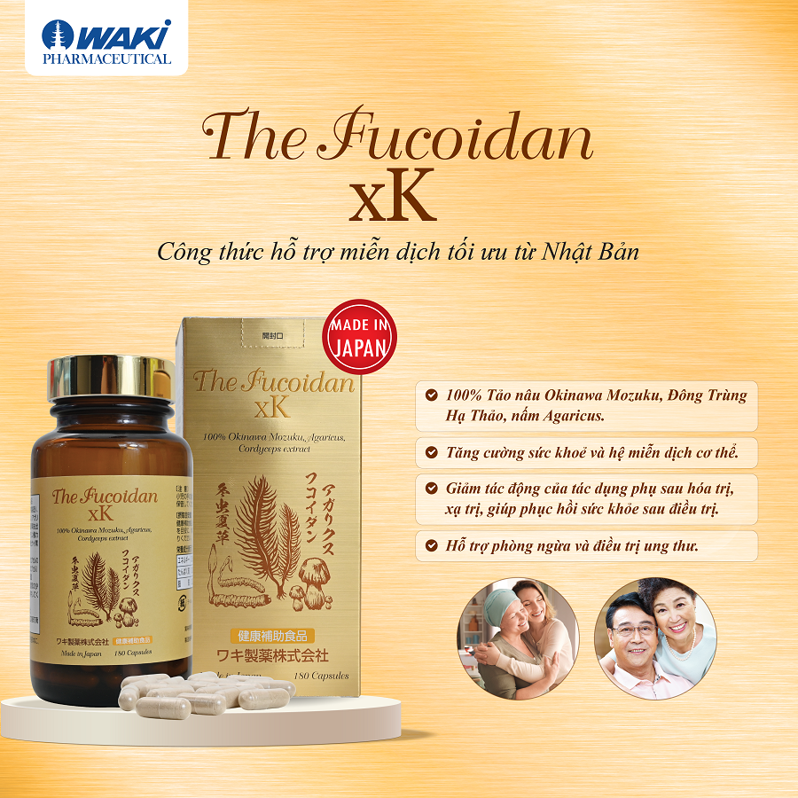 Thực phẩm bảo vệ sức khỏe THE FUCOIDAN xK tặng 24 viên trị giá 704k