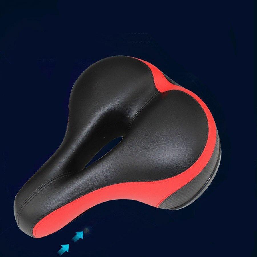 Bicycle Saddle Seat Road Bike Cushion Saddle Widened and Softened Thickened Sponge Cushion Bicycle Accessories