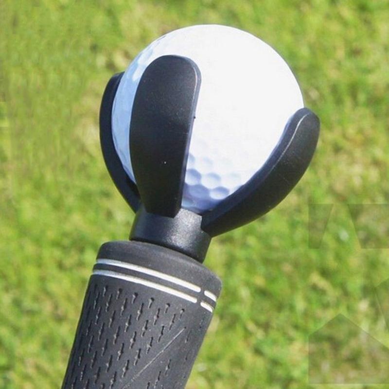 Golf Ball Pick Up Tool Petal Shaped Suction Cup Picker For Sucker Retriever Putter Grip