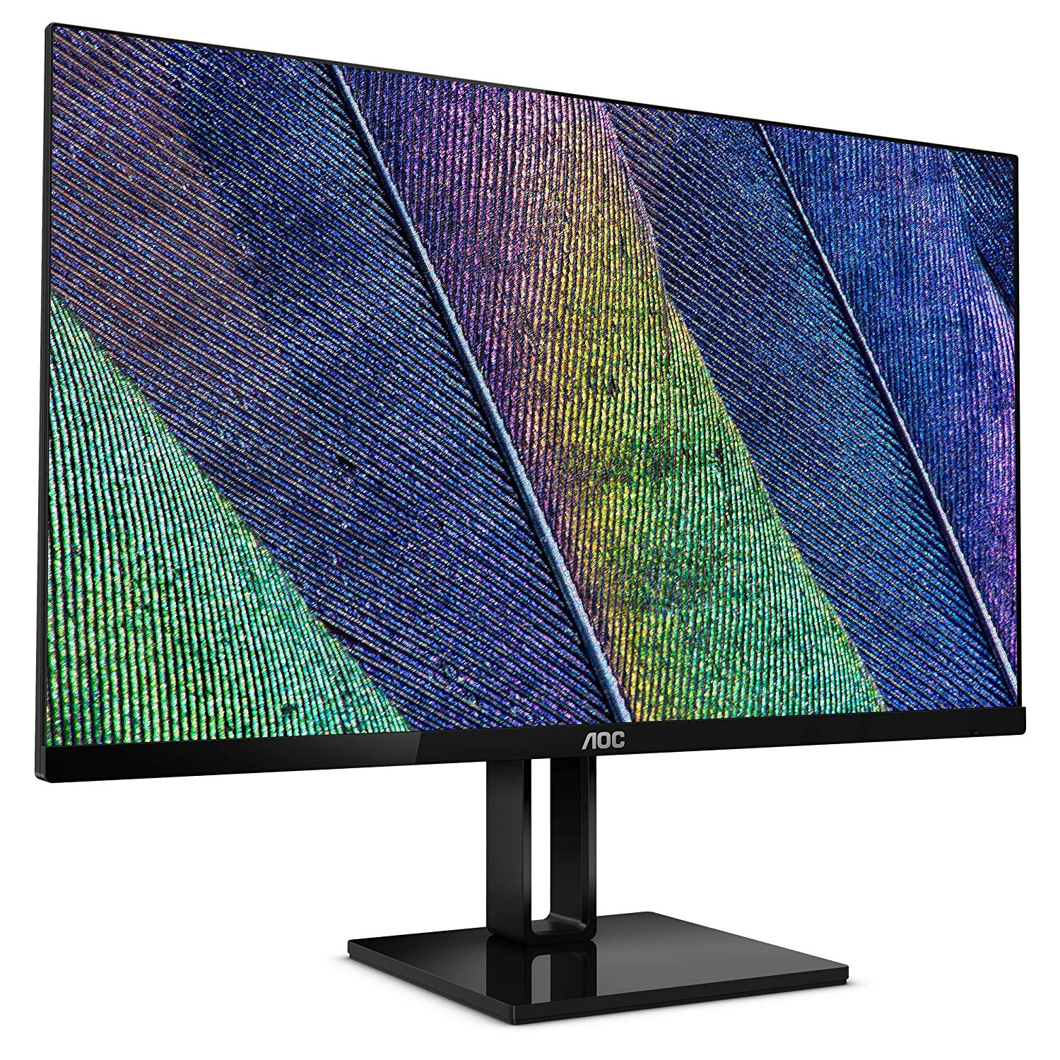 Hình ảnh Màn Hình Máy Tính AOC 27V2Q 27'' FHD (1920x1082) 5ms 75Hz IPS AMD FreeSync - Hàng Chính Hãng